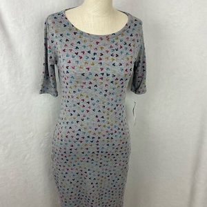 Lularoe Julia Dress Disney Minnie & Mickey Mouse - NWT